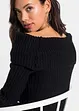 Robe en maille ceinturée, BODYFLIRT