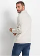 Grobstrick-Pullover mit Schalkragen, bonprix