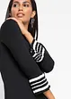 Strickkleid mit plissiertem Rock, bonprix