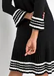 Strickkleid mit plissiertem Rock, bonprix