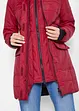 Funktions-Longjacke in 2-in-1-Optik, gesteppt, wasserabweisend, bonprix