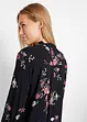 Longbluse aus fließender Viskose, bonprix