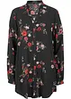 Longbluse aus fließender Viskose, bonprix