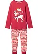 Mädchen Pyjama mit Bio-Baumwolle (2-tlg. Set), bonprix