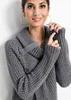 Pull en grosse maille avec col roulé, bonprix