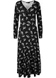 Bedrucktes Maxikleid, langarm, bpc bonprix collection