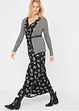 Bedrucktes Maxikleid, langarm, bpc bonprix collection
