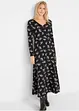 Bedrucktes Maxikleid, langarm, bpc bonprix collection