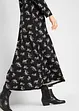 Bedrucktes Maxikleid, langarm, bpc bonprix collection