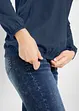 Langarmshirt mit Henleykragen aus Baumwolle, bpc bonprix collection