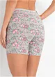 Lot de 4 boxers femme longs taille haute, bonprix