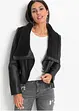 Blouson enduit à col châle, bonprix