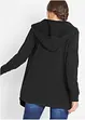 Long-Sweatjacke aus Baumwoll-Mix, bonprix