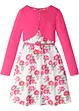 Kleid + Gürtel + Bolero (3-tlg. Set), bonprix