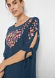 Baumwoll-Shirt, halbarm, bonprix