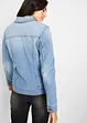 Jeansjacke mit seitlichem Rippeinsatz, bonprix