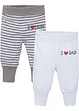 Baby Jersey-Hose (2er Pack) aus Bio Baumwolle, bpc bonprix collection