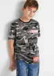 Jungen T- Shirt  aus Bio Baumwolle (2er Pack), bonprix