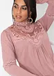 Langarmshirt mit Spitze, bonprix