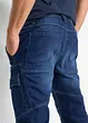 Regular Fit Cargo-Stretch-Jeans, Straight, bonprix