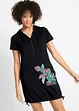 Robe T-shirt en coton, manches courtes, bonprix