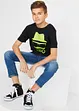 T-Shirt aus reiner Baumwolle, bonprix