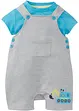 Baby T-Shirt + Sweatlatzhose (2-tlg. Set) Bio-Baumwolle, bpc bonprix collection