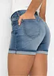 Jeansshorts Mid Waist mit Verzierung, bonprix