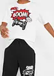 T-shirt et bermuda (ens. 2 pces) en jersey 100% coton, bonprix
