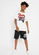 T-shirt et bermuda (ens. 2 pces) en jersey 100% coton, bonprix