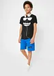 Jungen Shirt und kurze Hose aus Bio Baumwolle (2-tlg.Set), bonprix