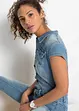 Jeans-Jumpsuit mit Knöpfen, RAINBOW