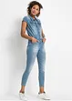 Jeans-Jumpsuit mit Knöpfen, RAINBOW