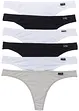Lot de 6 strings coton, bonprix
