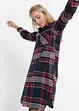 Hemdblusenkleid aus reiner Baumwolle, bonprix