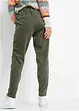 Pantalon en velours côtelé à taille élastiquée, bonprix
