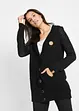 Longstrickjacke mit Kapuze, bonprix