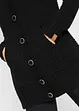 Longstrickjacke mit Kapuze, bonprix