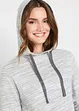 Robe sweat à capuche, bonprix