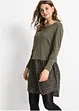 Pullover mit Rockansatz, bonprix