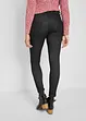 Thermo-Kuschelleggings, mit Schnürung, Jeansoptik, John Baner JEANSWEAR