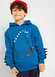 Jungen Kapuzensweatshirt Dino aus Bio-Baumwolle, bonprix