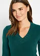Pull col V, bonprix