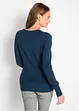 Feinstrick-Pullover mit V-Ausschnitt, bonprix
