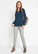 Feinstrick-Pullover mit V-Ausschnitt, bonprix
