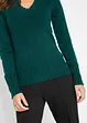 Pullover mit V-Ausschnitt, bonprix