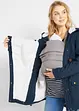 3-in-1 kuschelig gefütterte Umstands- und Tragejacke, bonprix