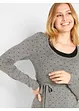 2-in-1 Umstands-und Stillpullover aus Feinstrick, bonprix