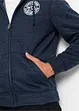 Kapuzen-Sweatjacke mit Teddyfutter, bonprix