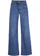 Wide-Leg-Jeans Mid Waist, Stretch, bonprix